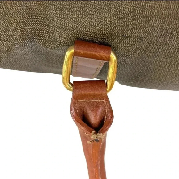 Vintage Fendi Brown Leather and PVC Boston Bag - Picture 7 of 16